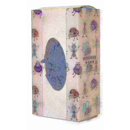 Bowman Dispensers Glove/Tissue Box Dispenser - Single-Designer-Busy Bugs GL111-P004